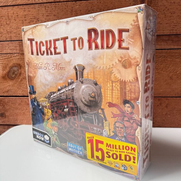 Ticket To Ride 15th Anniversary Edition Special Edition Days Of Wonder (Sealed) - Picture 3 of 6